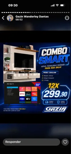 Painel de tv