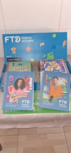 Kit completo de apostilas 1 ano do ensino médio 