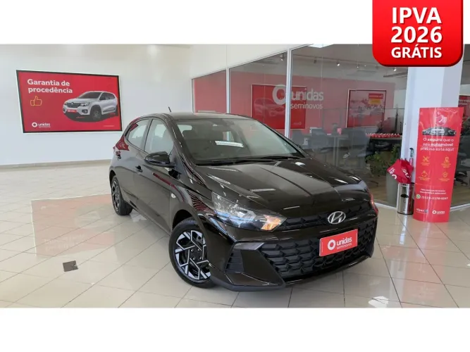 Hyundai HB20 Sense Plus1.0 Flex 12V Mec. 2025