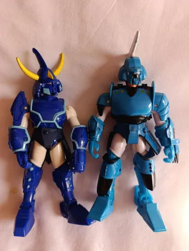 Bonecos Cavaleiros Samurai Warriors . últimos dois .