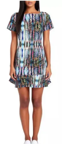 Vestido Linda de Morrer - Paisley/Azul - Tam 40 