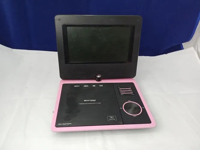 Dvd Player Portátil DOT-500/7D/PK Dotcom
