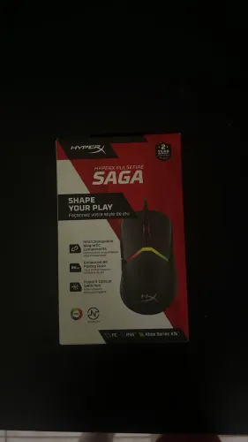 Mouse gamer HYPER X Pulsefire Saga