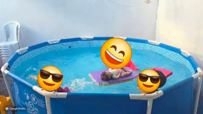 Piscina usada