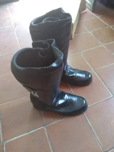 botas para motociclista