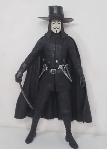 Action figure V de vingança neca 1/4