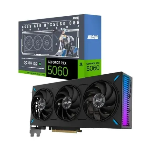 Placa de Vídeo ASUS ATS GeForce RTX 5060 8GB GDDR7