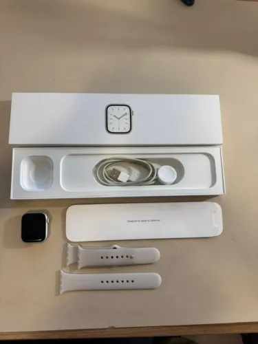 Apple Watch Series 7 GPS 41mm - Starlight - Única Dona - Excelente Estado
