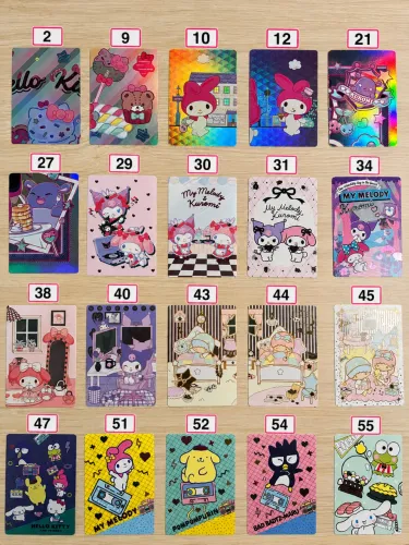 Cards do álbum Hello Kitty