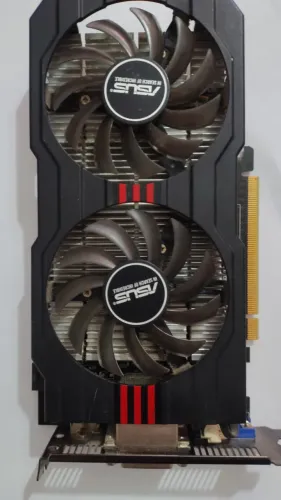 Placa de Vídeo ASUS GTX 750 Ti OC 2GB GDDR5 - Pouquíssimo Uso. Excelente Estado