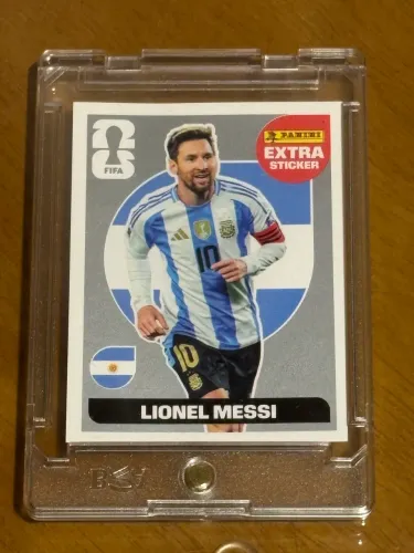 Messi Prata Legend - Extra Sticker Original Panini 2026