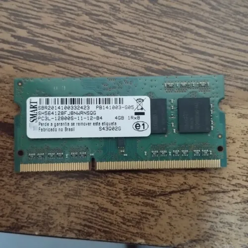 Memória DDR3 4GB PC3L 12800S