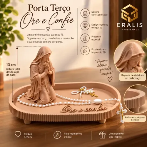 Porta-Terço Fé que Acolhe