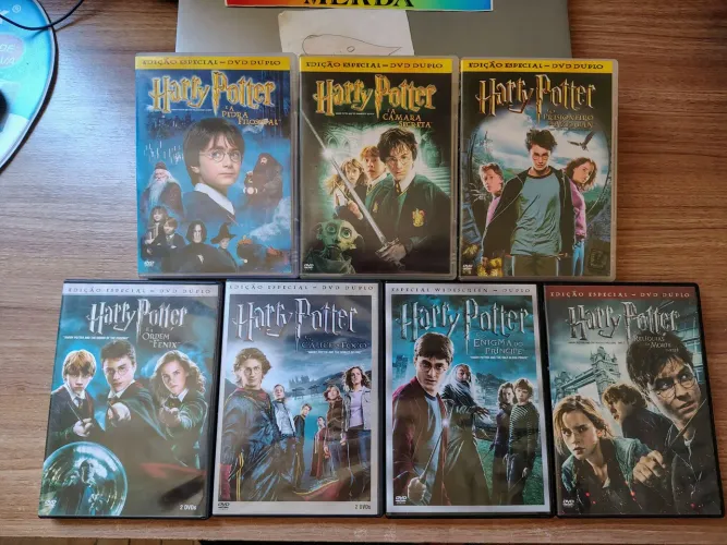 DVDs Harry Potter lote