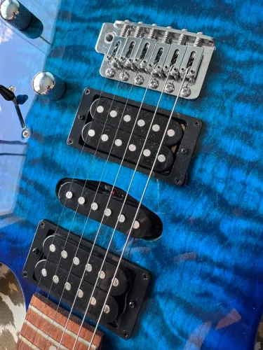 Guitarra com pedal