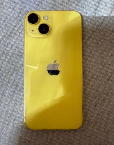 IPHONE 14 AMARELO 128G VENDO OU TROCO LEIA 