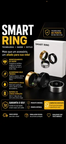 ? Treine Melhor, Durma Melhor, Viva Melhor com o Smart Ring!