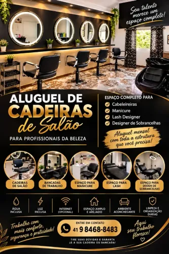 Aluguel de cadeira