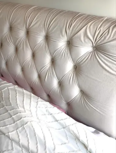 Cabeceira de cama capitonê