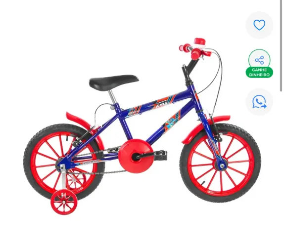 Bicicleta infantil Aro 16 super conservada comprei mais meu filho não usa