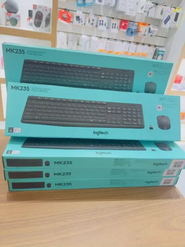 Combo Teclado e Mouse sem Fio Logitech