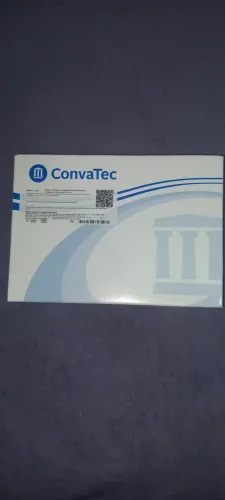 Bolsa colostomia ileostomia drenável transparente recortável