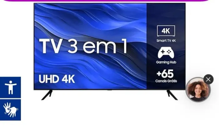 Vendo uma TV nova Samsung 50 4K USD