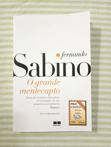 Livro o Grande Mentecapto, de Fernando Sabino, novo