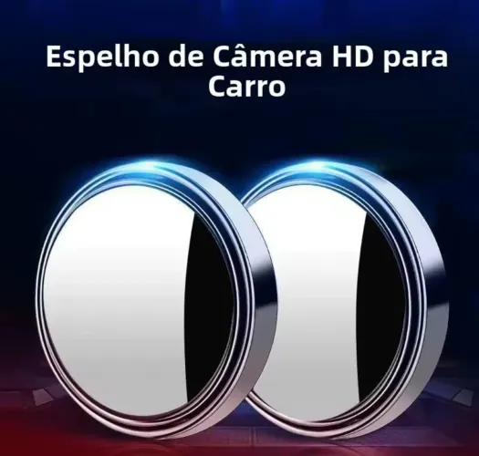 Espelho retrovisor ajustável 360 graus