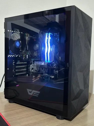 PC GAMER RYZEN 5 4600g com monitor