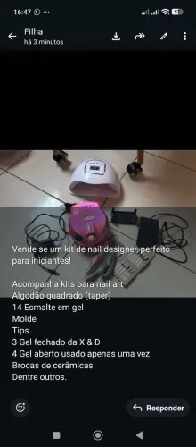 Kit para Nail Designer perfeito para iniciantes 