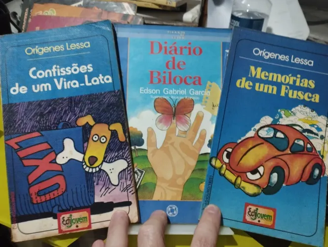 Kit 3 livros infanto juvenis