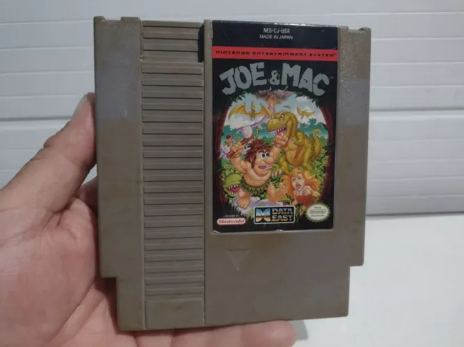 Joe e Mac Original Nes Nintendinho 