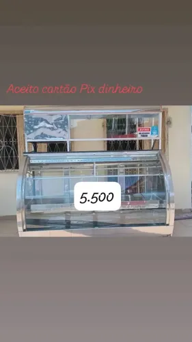 Vende-se balcão de frigorífico