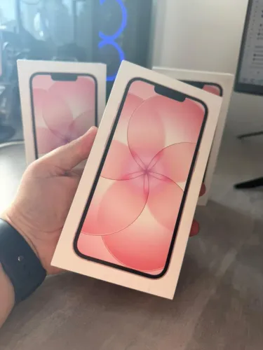 PROMOÇÃO IPHONE 17-E COR ROSA LACRADO NOVO !!!!