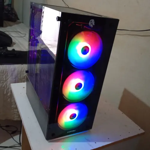 Pc Gamer Ryzen 5600 GT/ Com Monitor e Periféricos