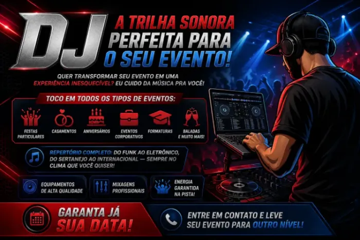 DJ para festas e eventos