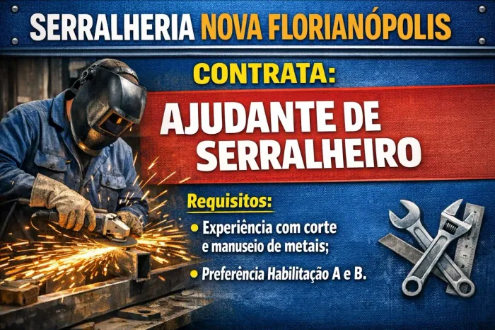 Contrata-se ajudante