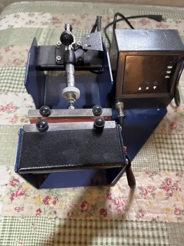 Máquina sublimação caneca porcelana