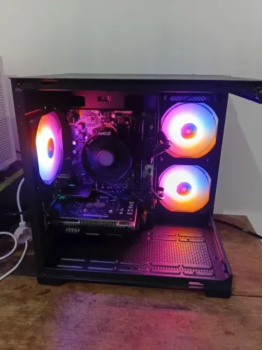 Pc Gamer Ryzen 5 4500, 16gb Ram e Gtx1650.