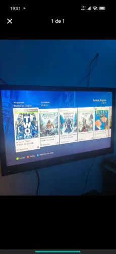 Xbox 360 com 35 jogos
