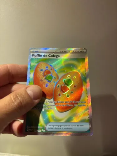 Carta POKEMON Poffin de Colega (167/132) FOIL NM - #167 Megaevulução (2025)