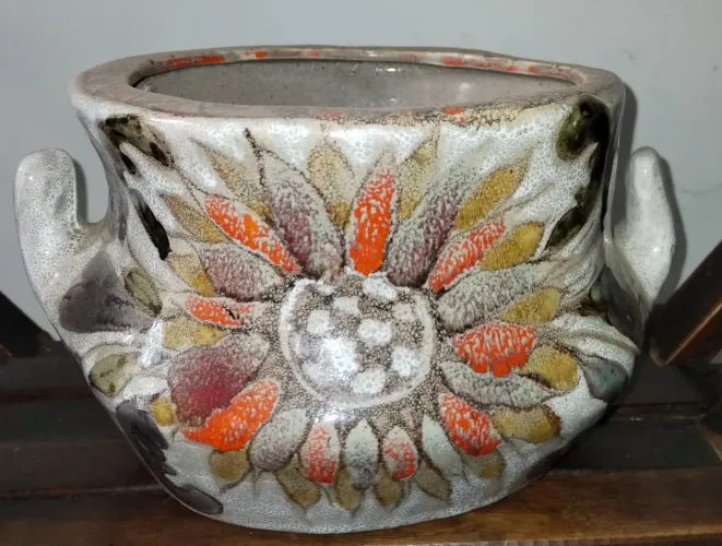 Lindo Vaso italiano em cerâmica
