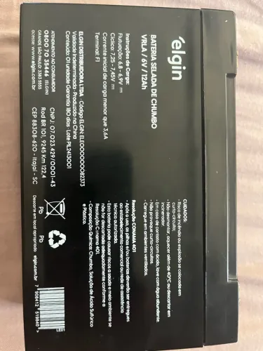 Bateria selada de chumbo