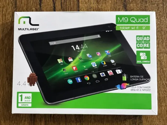 Tablet Multilaser M9 Quad 9? Wi-Fi Quad Core + Caixa