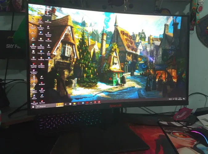 Monitor Redragon mirror 144hz VA 24"