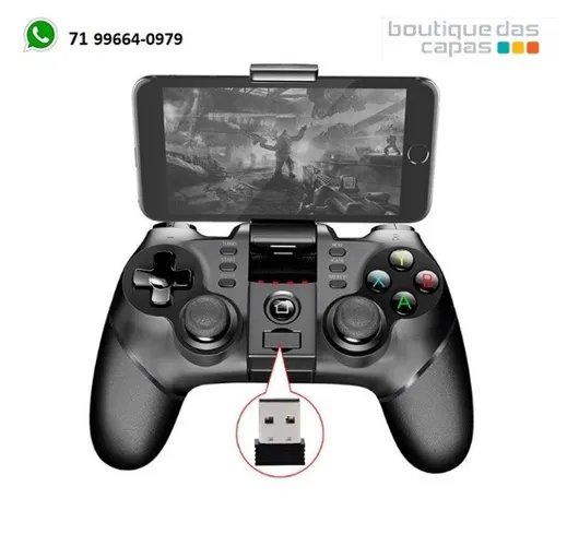 Controle Sem Fio Ipega Pg-9076 Controle 3 Em 1 Android, PC, PS3 (iphone não)