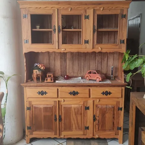 Arca E Oratório De Peroba Rosa Maquinado 