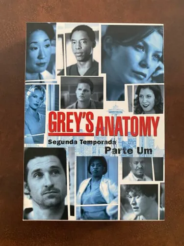 Dvd - Greys Anatomy - 2* Temporada - Parte Um