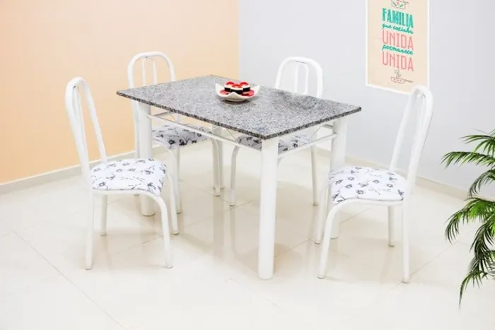 Lindo conjunto de mesa 4 cadeiras Holanda = Entrega grátis!